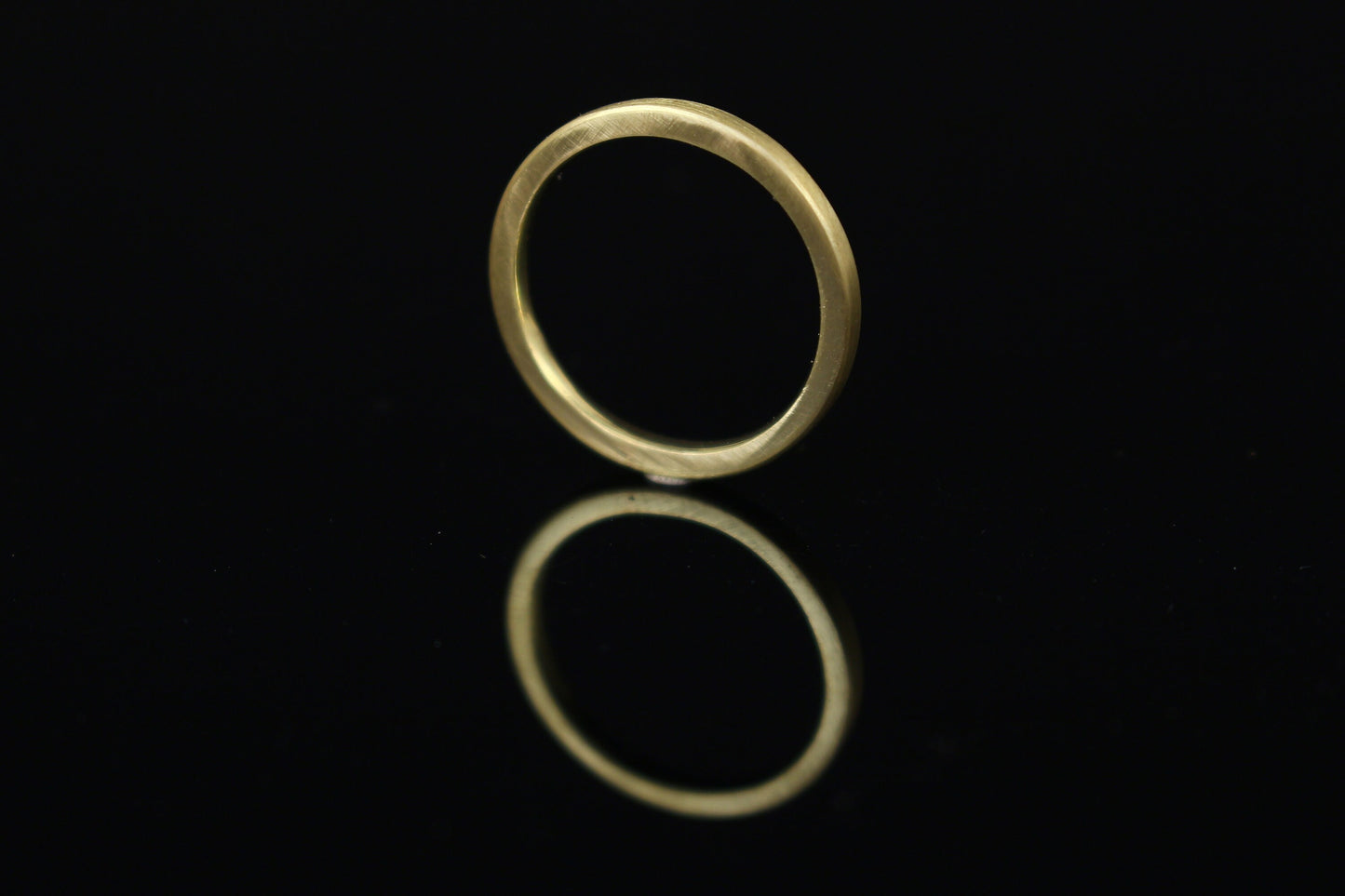 schlichter schmaler Ring 585 Gelbgold