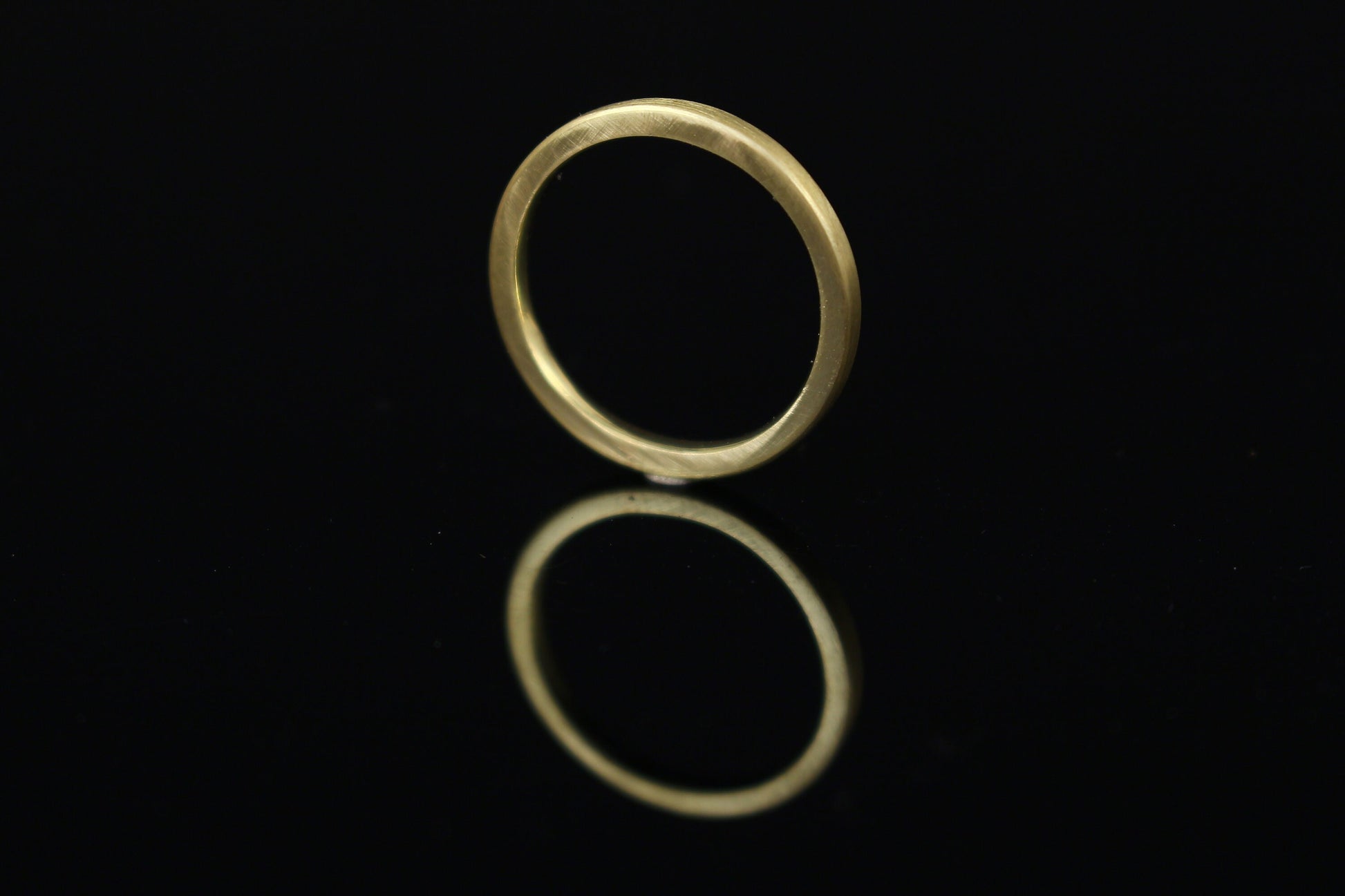 schlichter schmaler Ring 585 Gelbgold