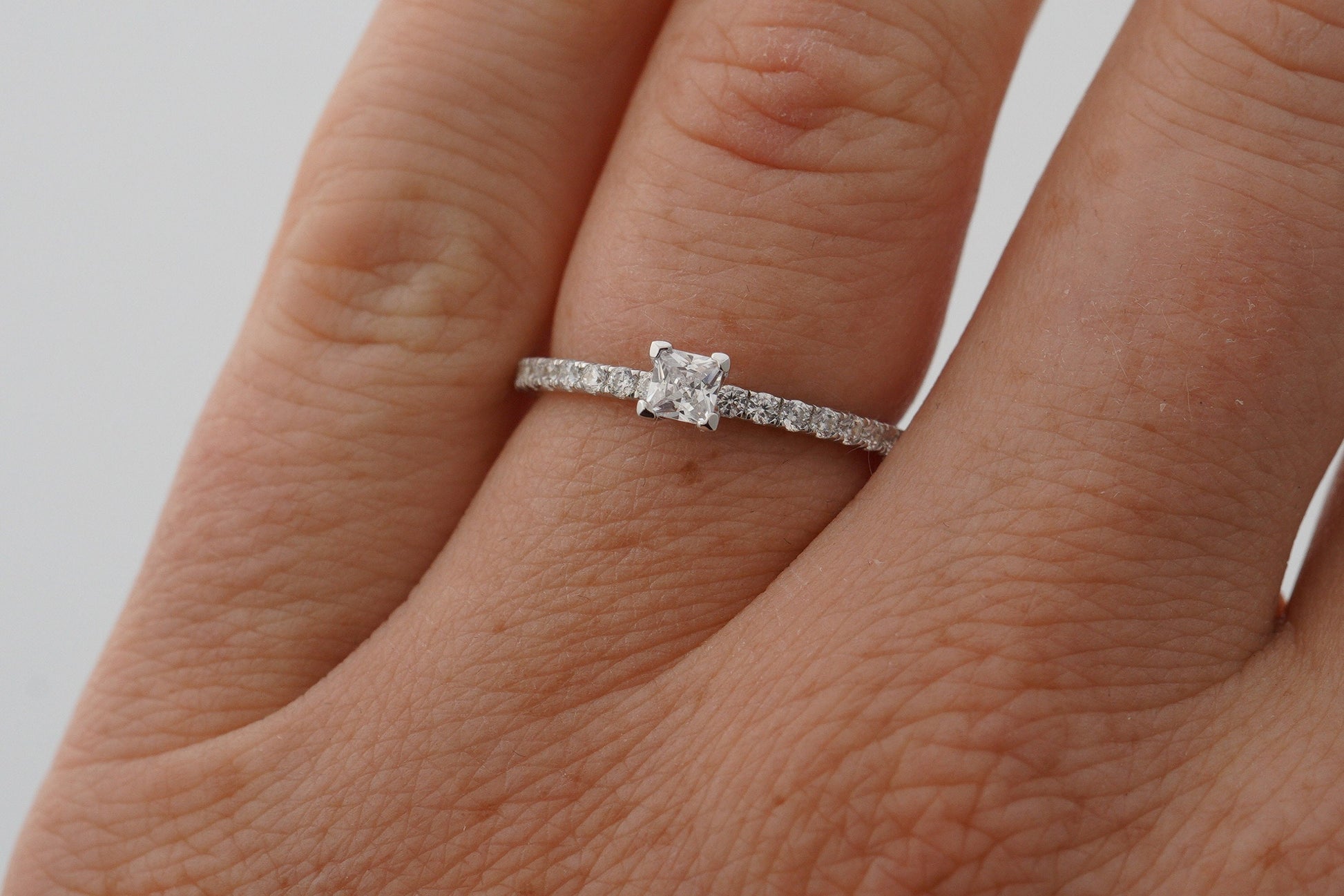 Princess cut Ring